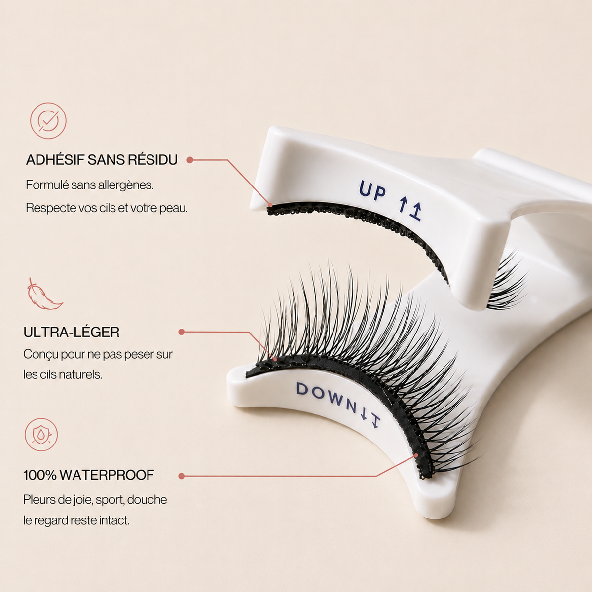 Kit de Cils Magnétiques ALNARA